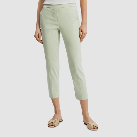 NWT Theory Treeca Pull On Eco Crunch Wash Mint 00 MSRP $245 - Picture 1 of 5